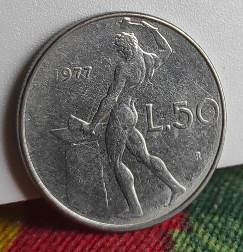 Lire vulcano 1977 rara - vulcano, 1977.