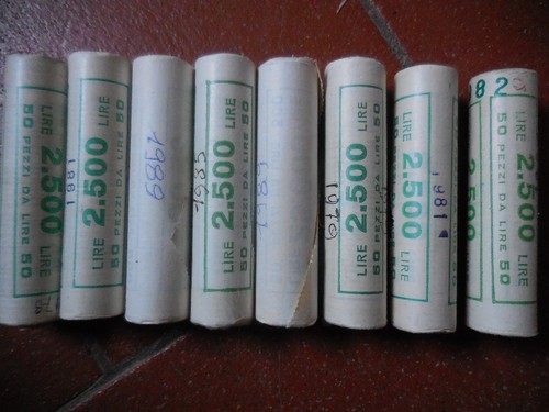 Rotolino monete da - da, 50