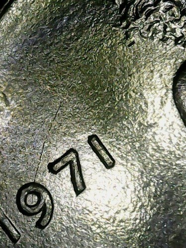 Lire 1971 errore linea - 50,