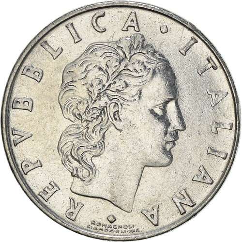 Monnaie italie lire - monnaie,, 50