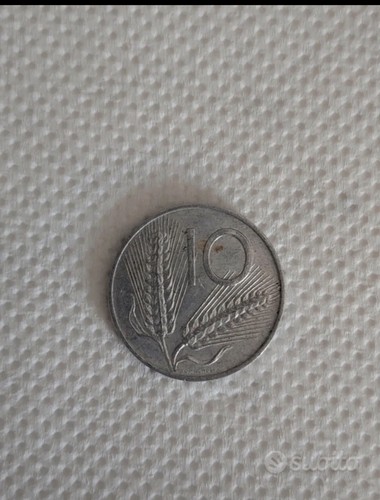 Rarissima moneta lire - 10,