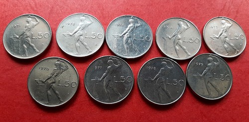 Serie lire 1971 1979 - 1971,