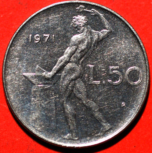 Italia lire 1971 95 1 - 50, 95,1