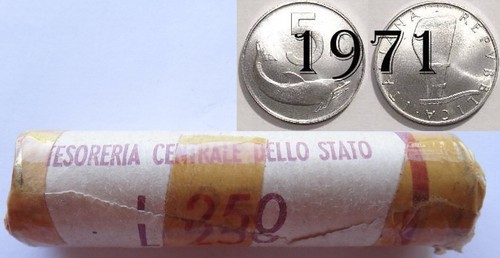 Rotolino lire 1971 - rotolino,