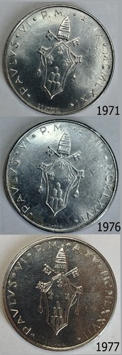 Vaticano lotto 50 lire - -,