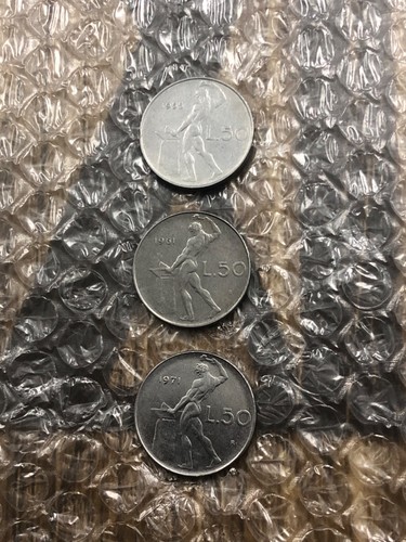 Pièces italie 1955 - 3,